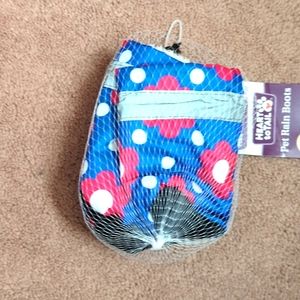Heart to Tail. Medium Pet Rain Boots. SALE